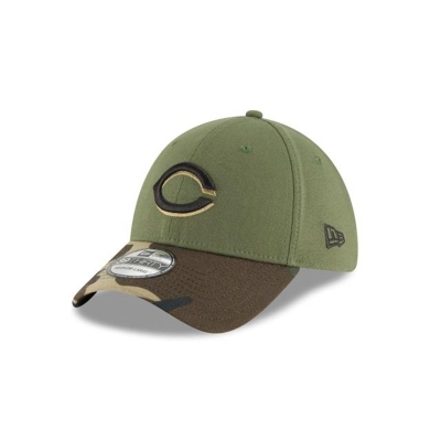 Cincinnati Reds Gorra | New Era MLB Alt 2 Team Classic 39thirty Stretch Fit Cap Mexico - Verdes